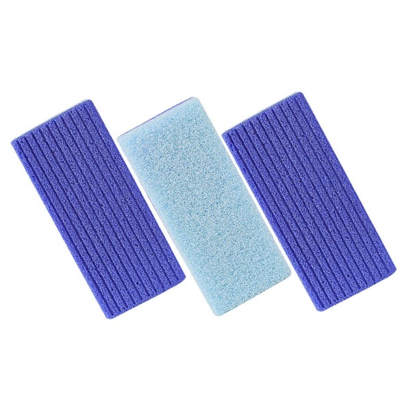 Baluue 3pcs Pedicure Stone Pedicure for Care Foot Peel Callus