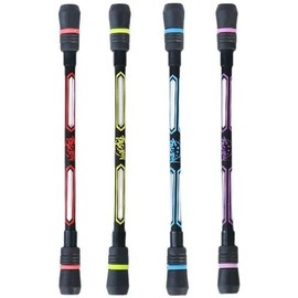 Cawhui 4Pcs Spin Cool Pens, Rolling Finger Spin Game With Weighted Ball Anti-Slip Stationery Set, Refills, Black Ink for Students Entertainment and Pressure Relief, Ballpoint Pens