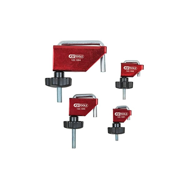 KS Tools 122.1200 Hose clamp set, 4 pcs