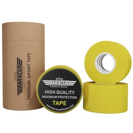 BARACUS Premium Thumb Tape Cross Training and Weightlifting for The Best Hook Grip - 23 ft Long - WOD Tape Chalk and Sweat Proof - Hook Grip Lifting Athletic Thumb Tape (Pure White)