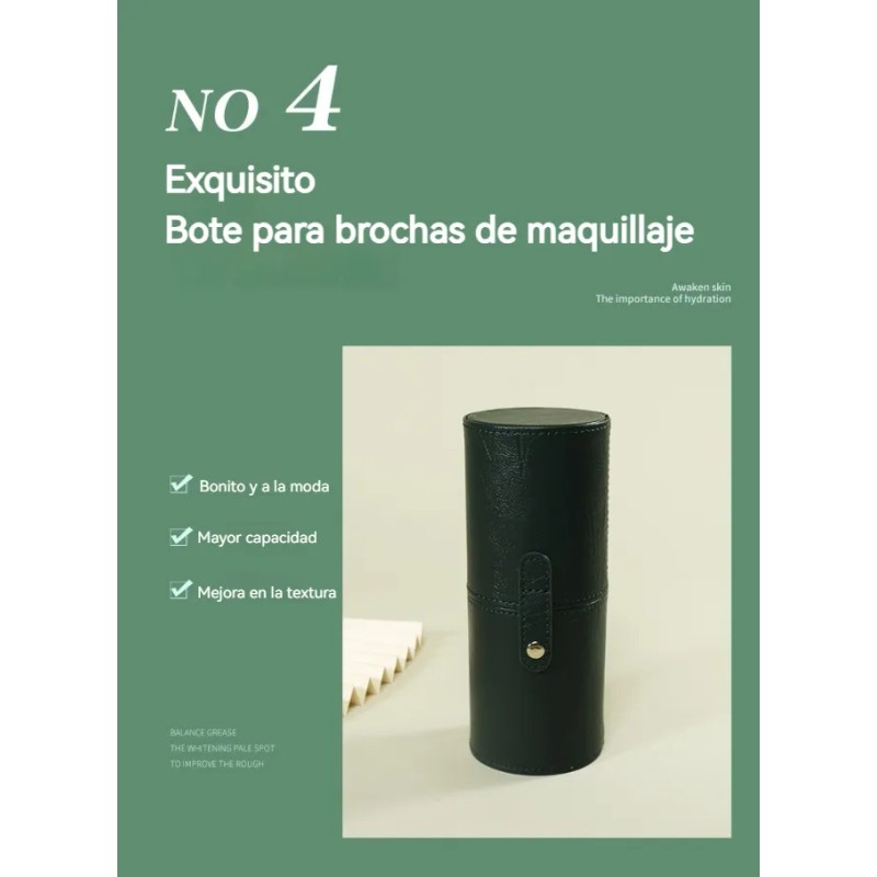 Set De Cilindros Brochas Profesional Beauty Creations Origin