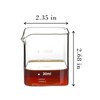Denovin Glass Measuring Cup, 4oz Espresso Cups, Shot Glasses with