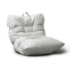 Big Joe Roma Bean Bag Chair, Moonstone Tessellation Lenox, Durable