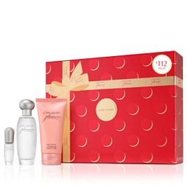 Estée Lauder Pleasures Favorites Trio Fragrance Gift Set | 3-Piece Set with Full-Size & Mini Eau de Parfum Sprays + Travel-Size Body Lotion
