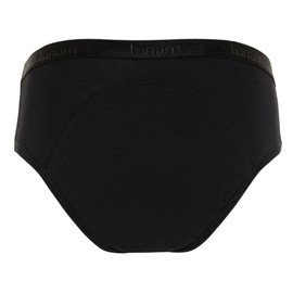 Washable Incontinence Underwear for Women – Absorbent Cotton Panties for Bladder Heavy Leaks, Reusable Protection for Women & Teens, Black, XX-Large