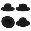 Classic Fedora Hats for Women - Unisex Wide Brim Retro