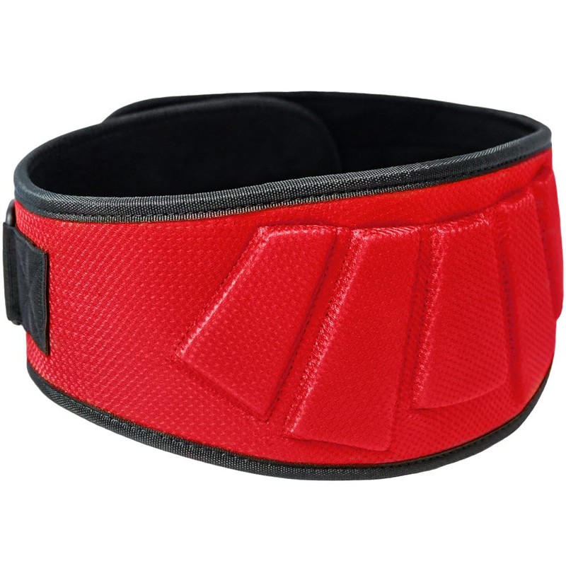 Meister 6" Neoprene Weight Lifting Belt, red
