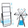 Dry Erase Board with Stand - Double Sided 28"x20" Portable