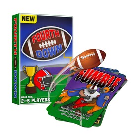 Fourth Down® - Best Football Game! Card Game for Tweens and Family Fun - Easy to Learn, Fast to Play | Perfect for Family Game Night, Sports Gifts, and Offline Fun