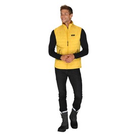 Arctix Men's Equinox Quilted Vest, Bamboo Yellow, Large