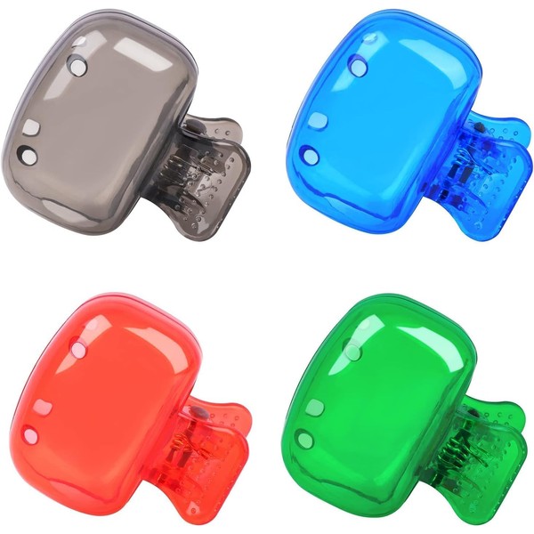 DOSOFY 4 Pack Travel Toothbrush Head Covers Toothbrush Protector Cap