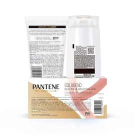 Pantene Pro-V Miracles Shampoo Nutritivo Colágeno Nutre y Revitaliza 300 ml + Pantene Pro-V Miracles Acondicionador Colágeno Nutre y Revitaliza 250 ml