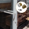 AIsecure Brass Mortise Cylinder with 2 Keys for SC Keyway