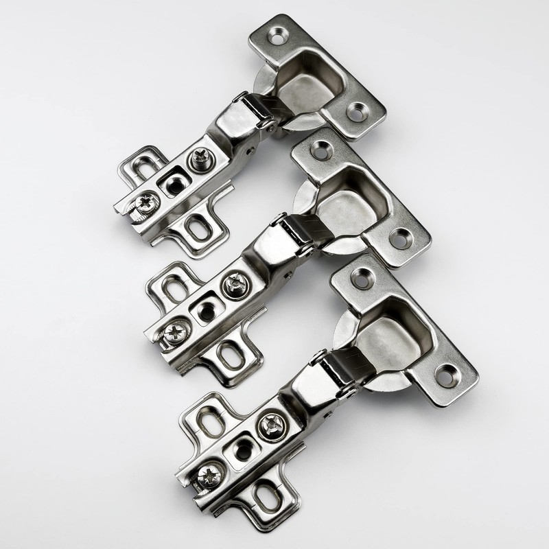 Mprofi MT® Set of 4 Hinges for Cabinet Doors, Cupboard