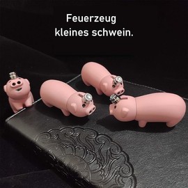 Candle Lighter Offers lighters lightersbutane lightercool lighters refillable Adjustable Jet Flame lighters-Cute Little Pig. Gift from Father and Son (Without Lighter Butane)