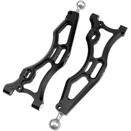 ShareGoo Metal Suspension Arms Set Front Upper & Lower Swing Arm Rear Lower A Arms Compatible with 1/8 Arrma Kraton 6S BLX Outcast 6S BLX Talion 6S BLX Notorious 6S BLX RC Car (Black)