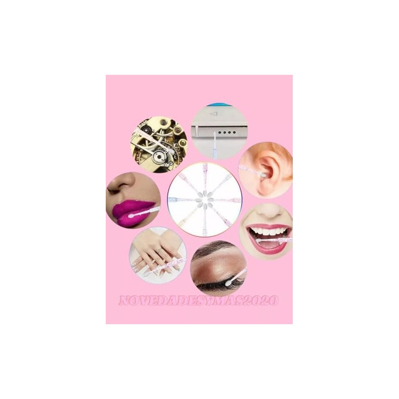 1000 piezas Microbrush Desechable. Hisopo, Aplicador, Extensión de pestañas, Microbrush,