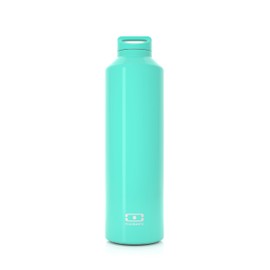monbento - MB Steel Green Jade insulated water bottle - Stainless steel water bottle - 17 Oz - Leak proof