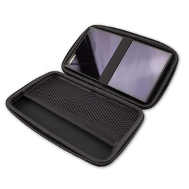caseroxx GPS-Case for Aonerex GPS Navigation 7 Zoll, (GPS-Case with Zipper and Elastic Band in Black)