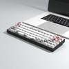 MOLGRIA Plum Blossoms Keycaps 80 Set, PBT Cherry Profile Deutsch