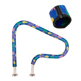 Pool Handrail Cover,4 Feet Swimming Pool Hand Railing Covers with Zipper,Slip Resistant Rail Grip Covers for Swimming Pool Hand Railing,Neoprene Zippered Pool Handrail Cover (Blue, 4ft)