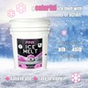 Peach Country Pink Ice Melt -25°F Effective, Eco-Friendly De-Icer, Fast-Acting