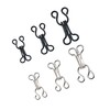 90 Pairs Sewing Hooks and Eyes Closure for Bra Clothing