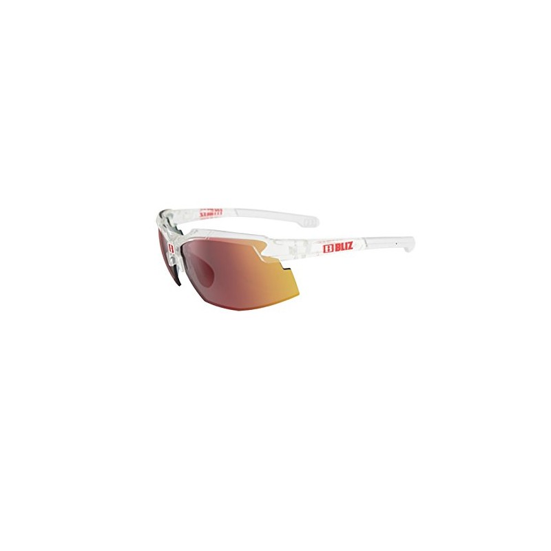 Bliz Force Sunglasses - Clear - Smoke w Red Multi