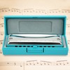 Stainless Steel Blues Harmonica 10 Holes Key of Eb for