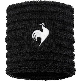 Cox Sportif LN5SAZ11U BKWH (LN5SAZ11U) F Wristband, Wristband, Antibacterial and Deodorizing, Cotton Blend, Gym, Training, Sweat, Thick, Made in Japan, Tennis