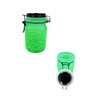 Kitchen 3pc Piece 4.5oz Color Glass Jars with Airtight Lid