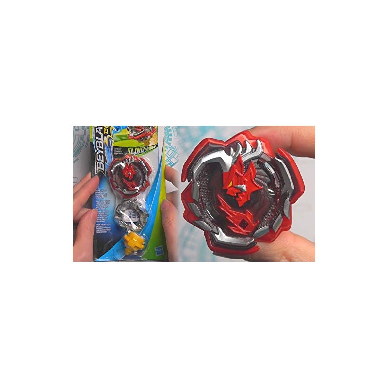 Beyblade Burst Turbo Slingshock Ogre O4 Single Battling Top, Right-Spin