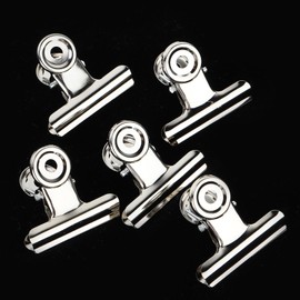 5pcs Stainless Steel C Curve Nail Extension Clips - Professional Nail Art Tools for Gel & Acrylic Nails, Nail Shaping Clips for Beginners & Experts