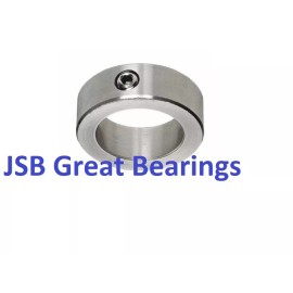 JSB (Qt.2) 3/8" shaft set screw solid steel collar stop zinc plated 3/8 inch collars