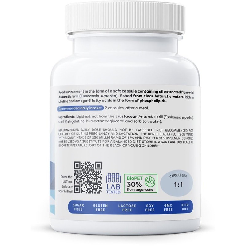 Osavi Super Krill Oil, 1180mg - 60 softgels