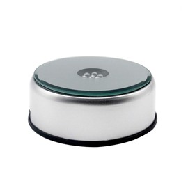 HAN'S LASER Rotating Colorful LED Light Base for 3D Crystal Glass Display-Round Mirror