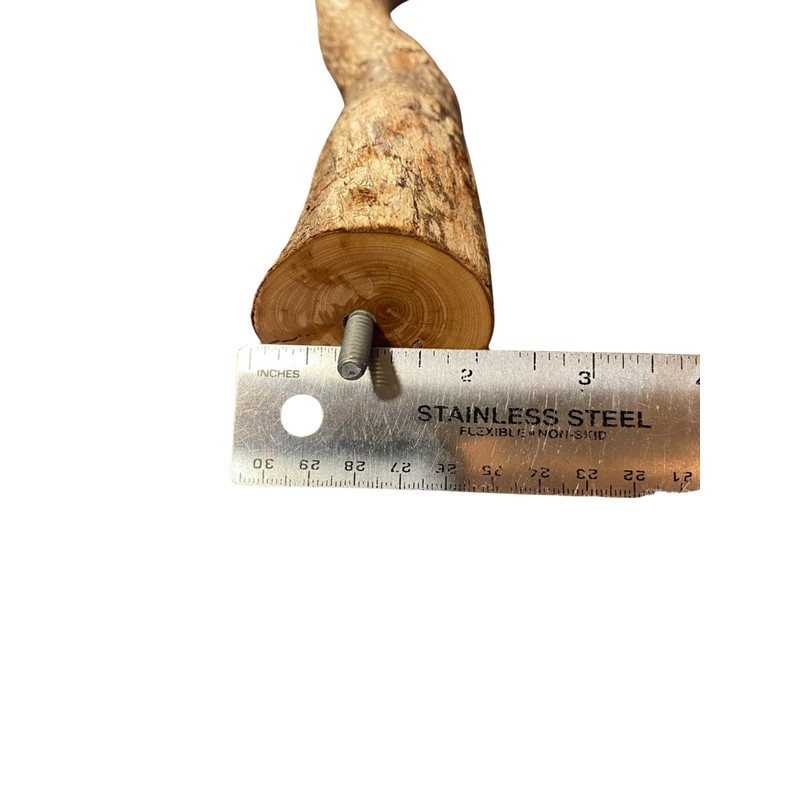 Polly's Full Length Hardwood Bird Perch, 28-Inch