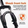 HTBCCHB 12 Inch Front Suspension Fork for Brake Disc Alloy