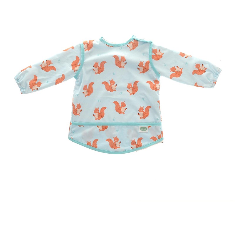 Ziggle Squirrels coverall bib