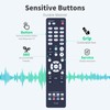 Replacement Remote Control for Denon RC-1253 - Compatible with AVR-X2800H/AVR-S740H/AVR-S760H