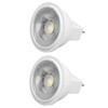 2Pcs MR11 Light Bulb High Brightness 3W 110V Faster Heat