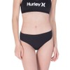 Hurley Women's Solid Full Bottom Bikini Bottoms