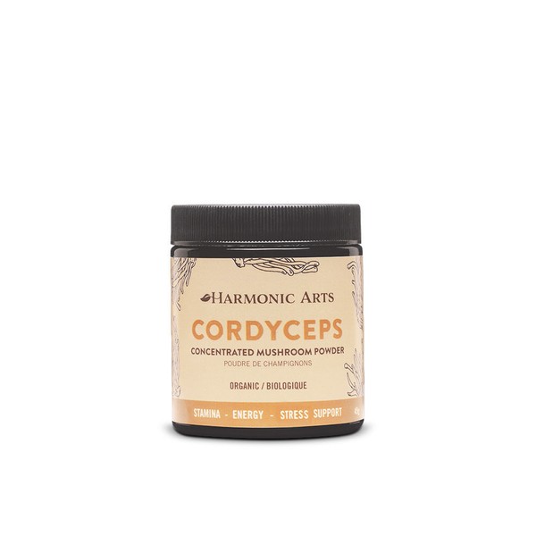 Harmonic Arts Cordyceps - Organic Concentrated Mushroom Powder, 45g