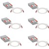 Juno LED Recessed Lights 4 Inch Round Baffle Wafer Downlight,