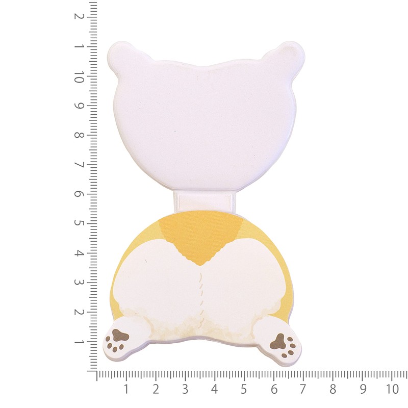 Sun-Star Stationery S2837919 Sticky Notes, Puniketsu, Corgi