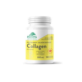 Wild Salmon Collagen by Provita Nutrition (Canadian Made) 90 Capsules