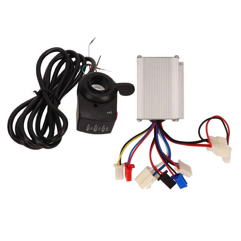 24V 250W Electric Bike Controller Thumb Throttle Set for Electric