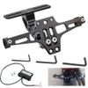 Motorcycle Number Plate Holder, Adjustable Number Plate Holder, Universal CNC