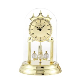 Bulova B8818 Tristan I Clock, Brass Finish