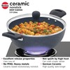 HAWKINS Ceramic Nonstick 3.5 Litre Deep Kadhai, Induction Deep Fry